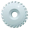 Logo saw blade